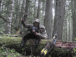 Chris & Scott Blaskowski with Bear