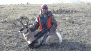 Emma with Antelope