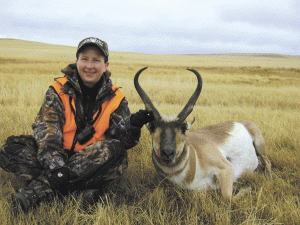 Jami Sindelar with Antelope